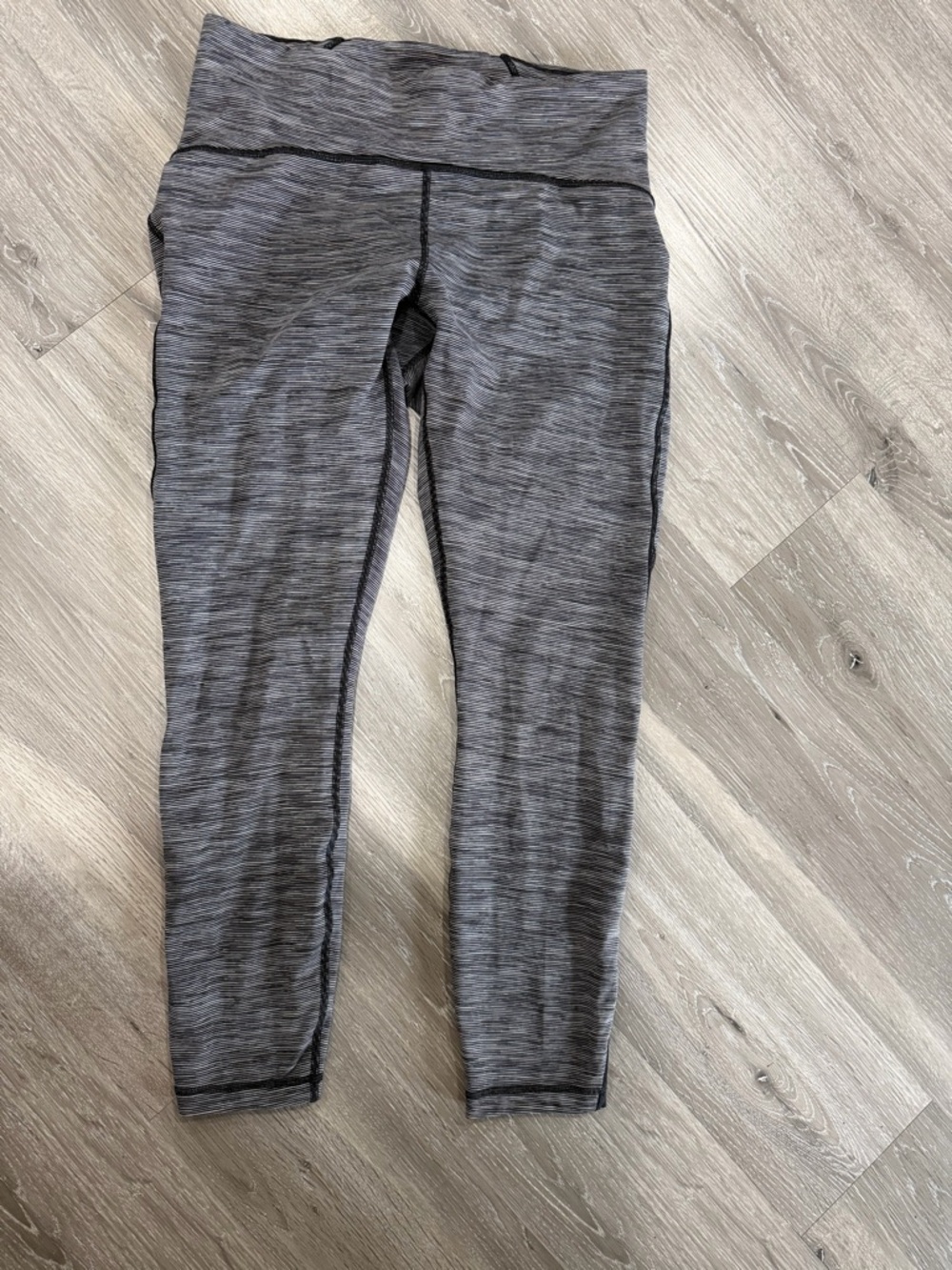 lululemon athletica Gray Space-Dye High-Rise Leggings